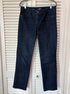 Loft Modern Straight jeans 28 6 blue